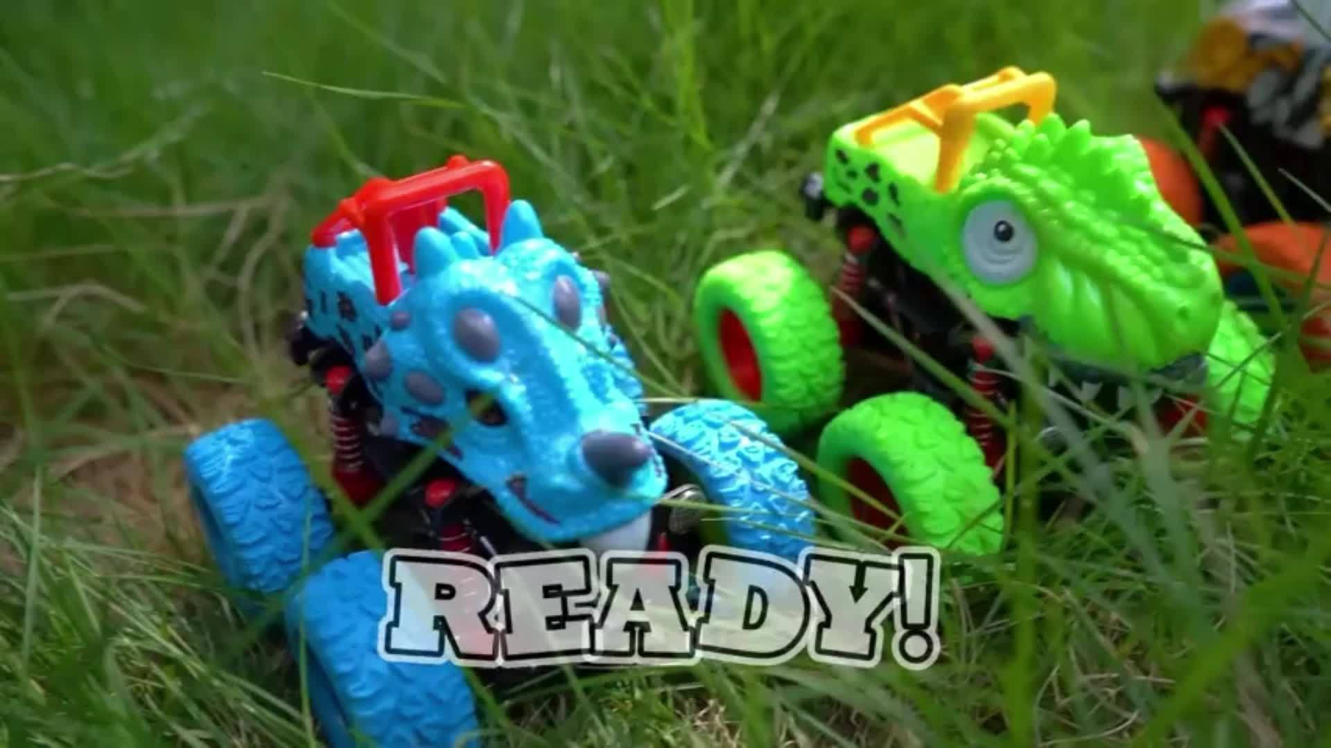 Dinosaur Push & Pull Friction Powered Toy
