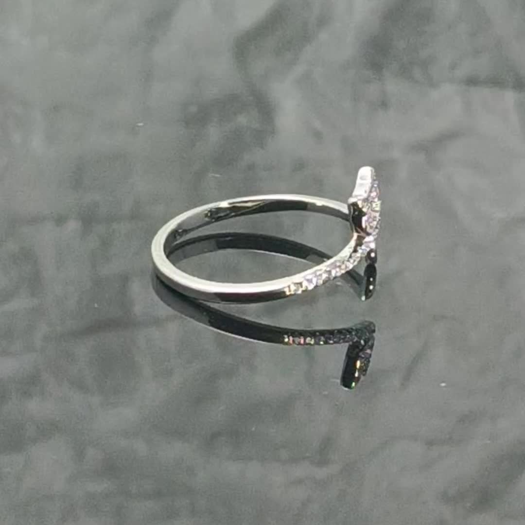 Women's Adjustable Cat Ring, Adorable Design for Cat Lovers