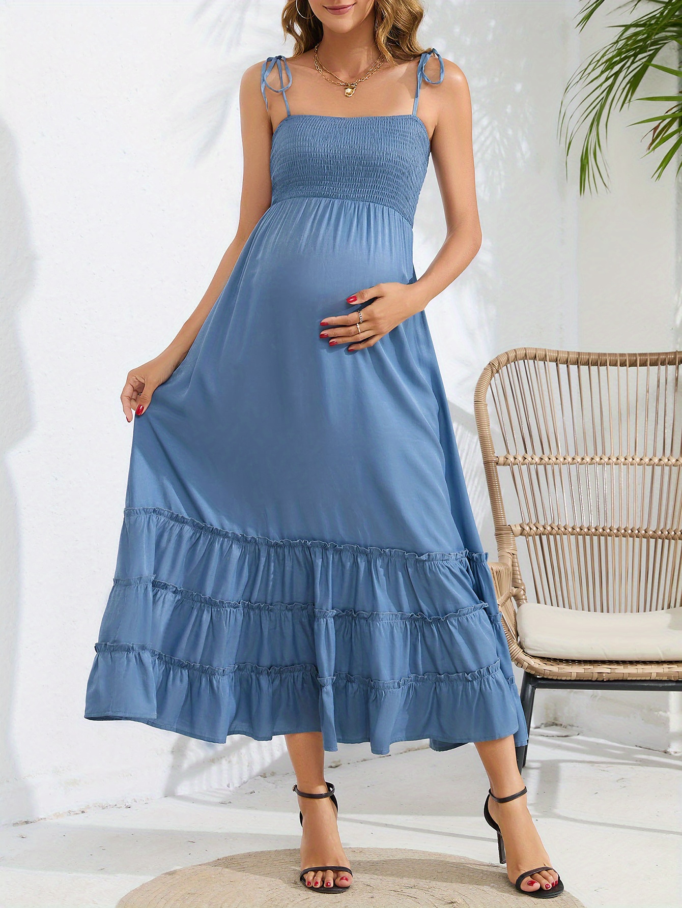 green emerald velvet dress Maternity Photography Props Dress for Women Off Shoulder Dropped Sleeve  Flowy Prop Gown for Baby Shower Photo Shoot Light Blue at Amazon Women's  Clothing store