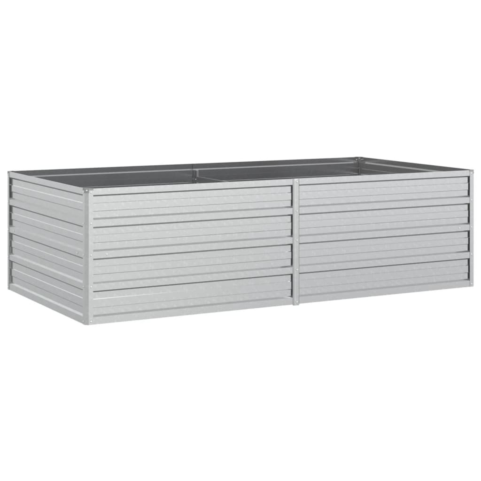 Garden Raised Bed 160x80x45 Cm Galvanized Planter Box Outdoor, Standing Growing Bed Raised Bed For Gardening, Vegetables, Flower, Backyard