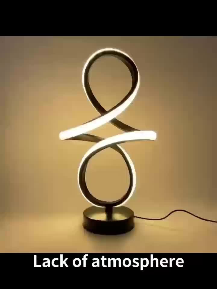 Unique Modern Design USB Three-Color Adjustable LED Lamp