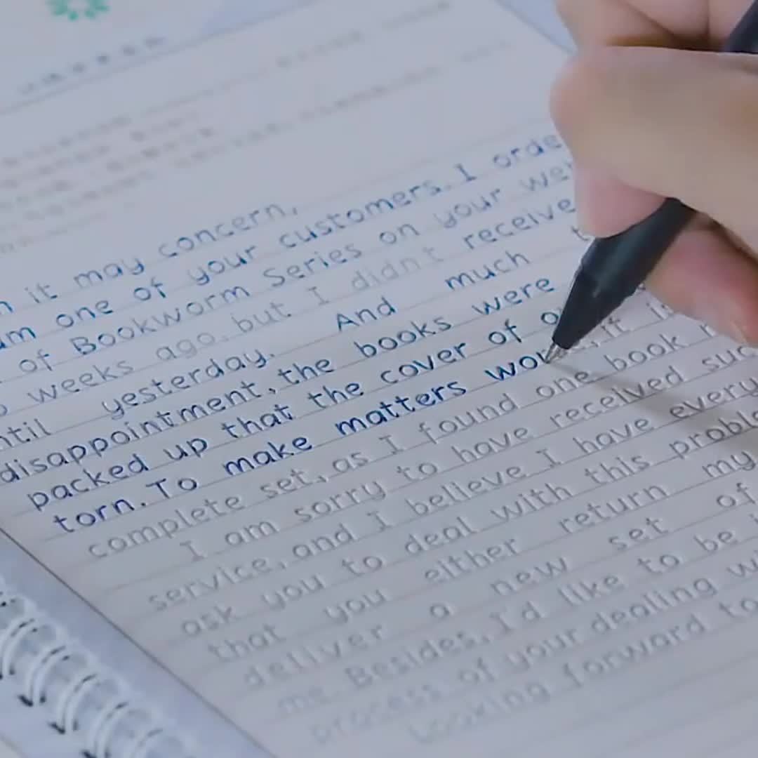 grooved handwriting book｜TikTok Search