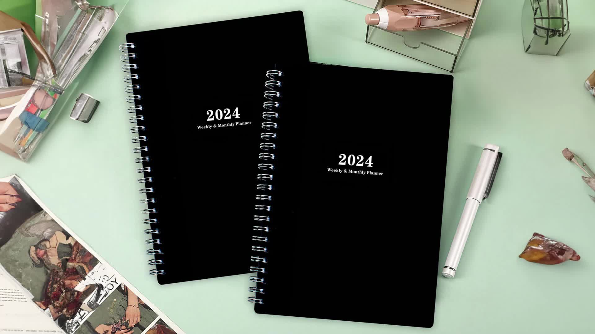 2024 2025 Monthly Planner Notebook Academic Weekly Agenda 24 - Temu
