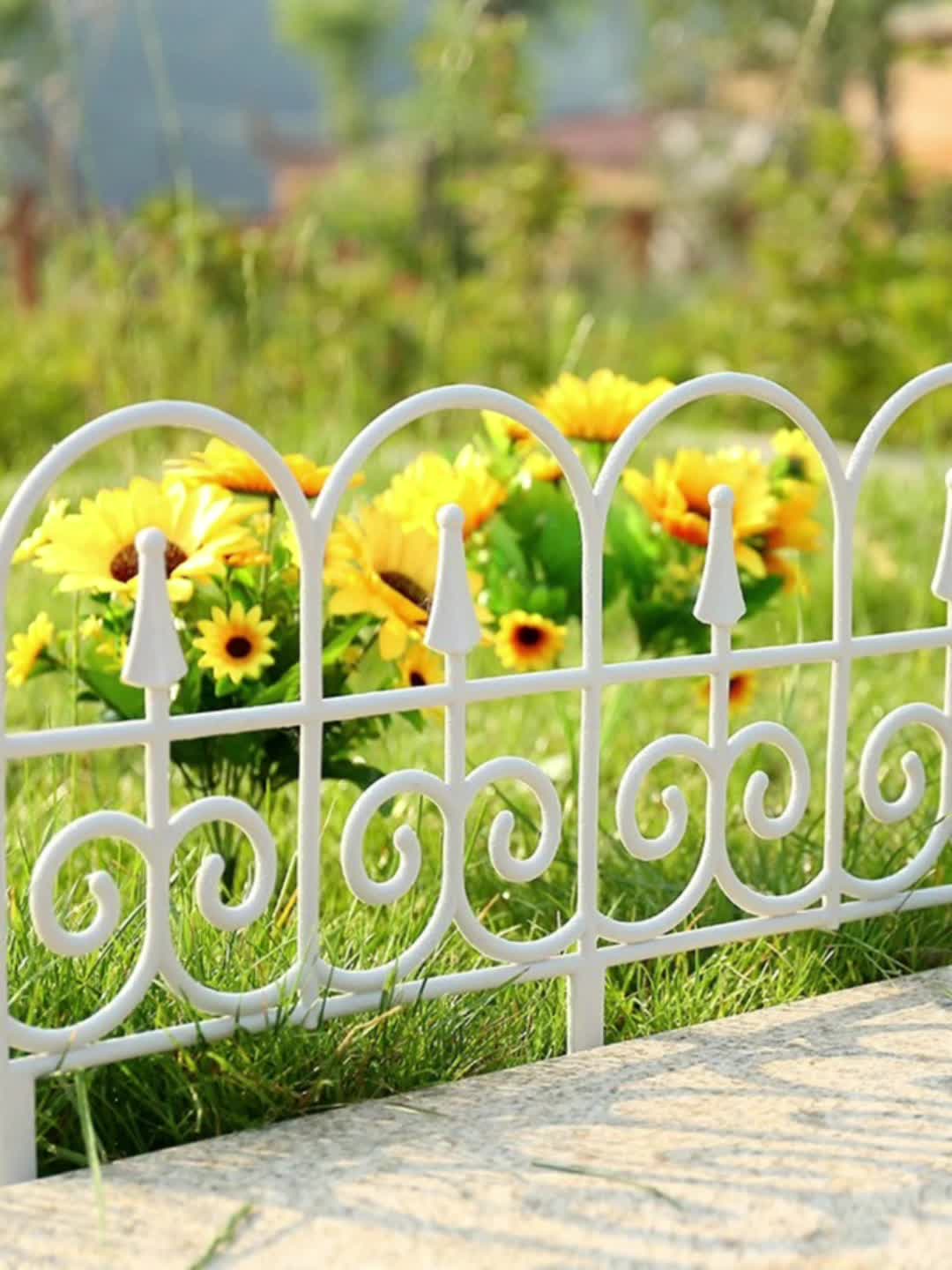 5 pezzi recinzioni da giardino prato confine recinzione giardino paesaggio  bordo giardino fiore verdura Mini recinzione