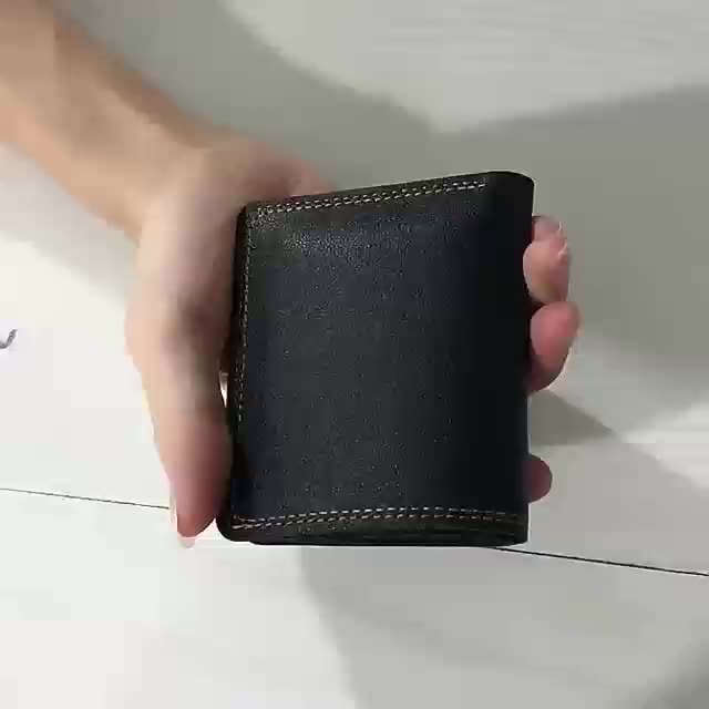 Men's Wallet Short Printed Two-fold Wallet 2022 New Trendy Brand Simple  Multi Card Slot Driver's License Coin Purse - Temu