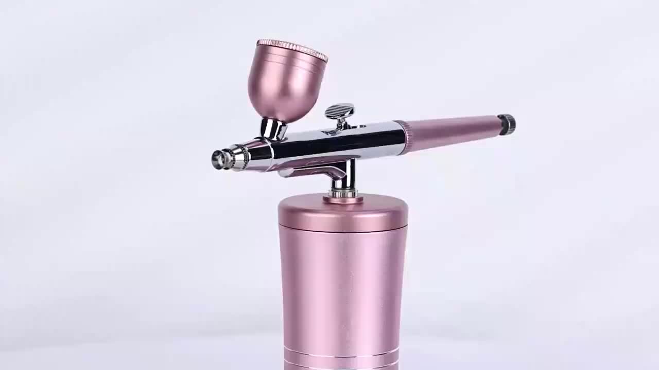 Mini Air Compressor Paint Sprayer Power Spray Gun Painting Bivolt