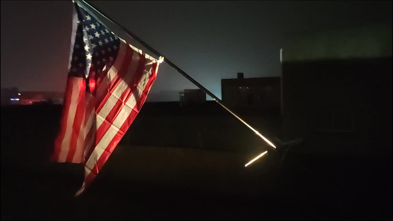 1pc solaire drapeau pôle lumières extérieur étanche travail - Temu France