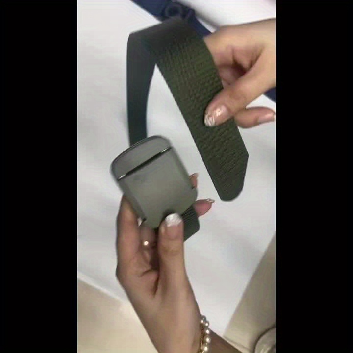 Outdoor Military Belt with Plastic Buckle