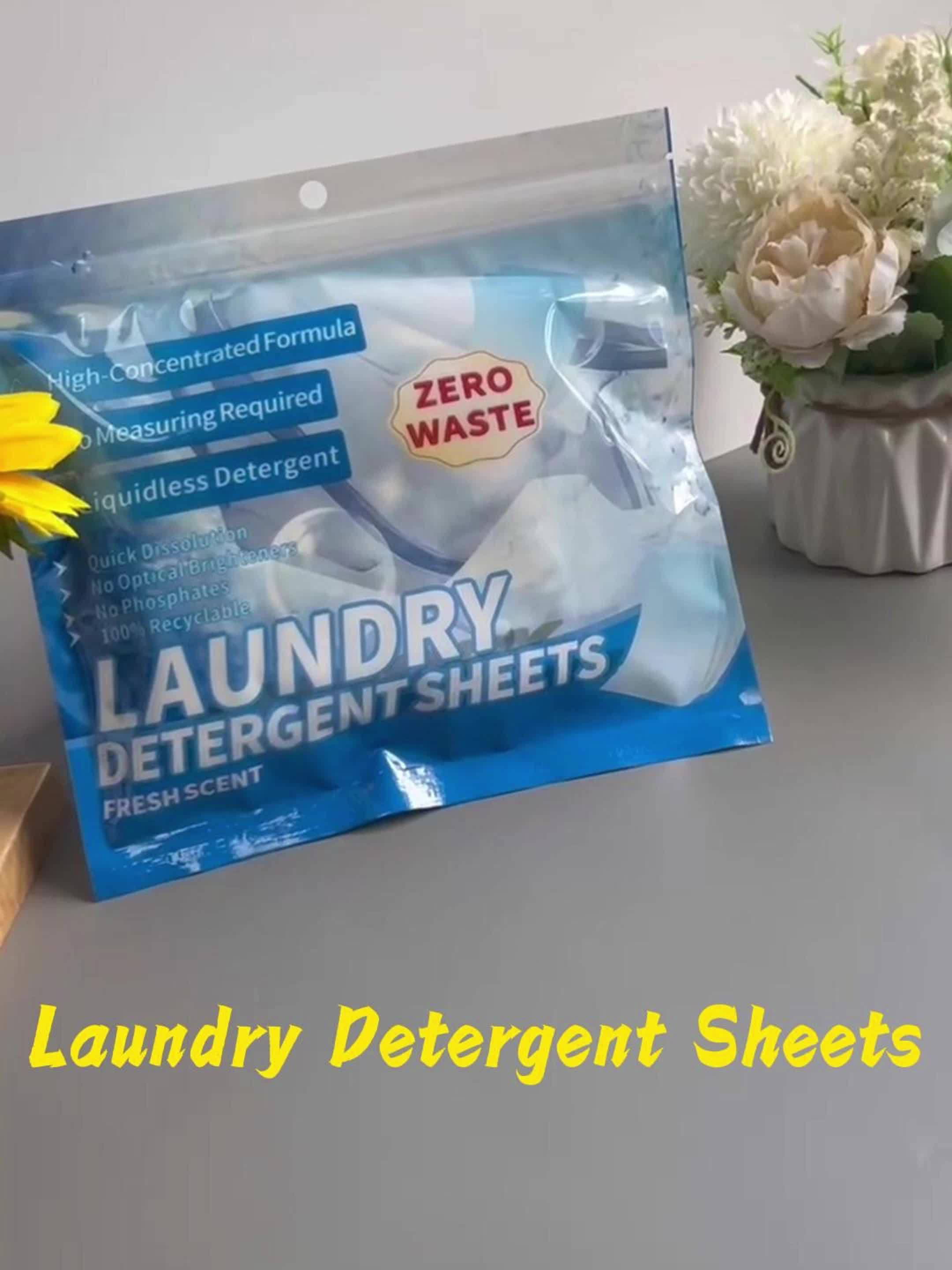 30pcs Household Laundry Tablets Strong Decontamination Without Residue Easy  Dissolve Laundry Tablets For Washing Machine