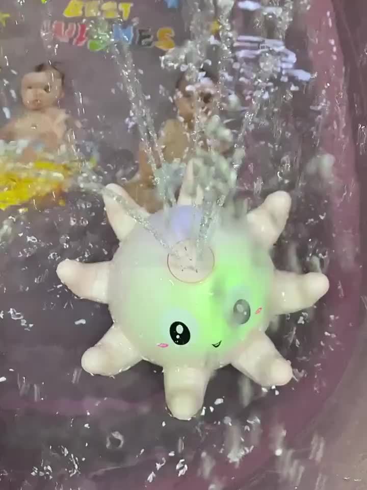 Octopus Bath Toy Water Spraying Pool Bathroom Toy