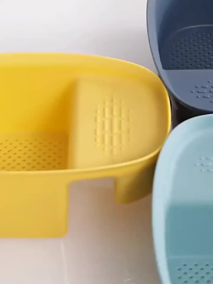 Yellow washing up bowl best sale and drainer