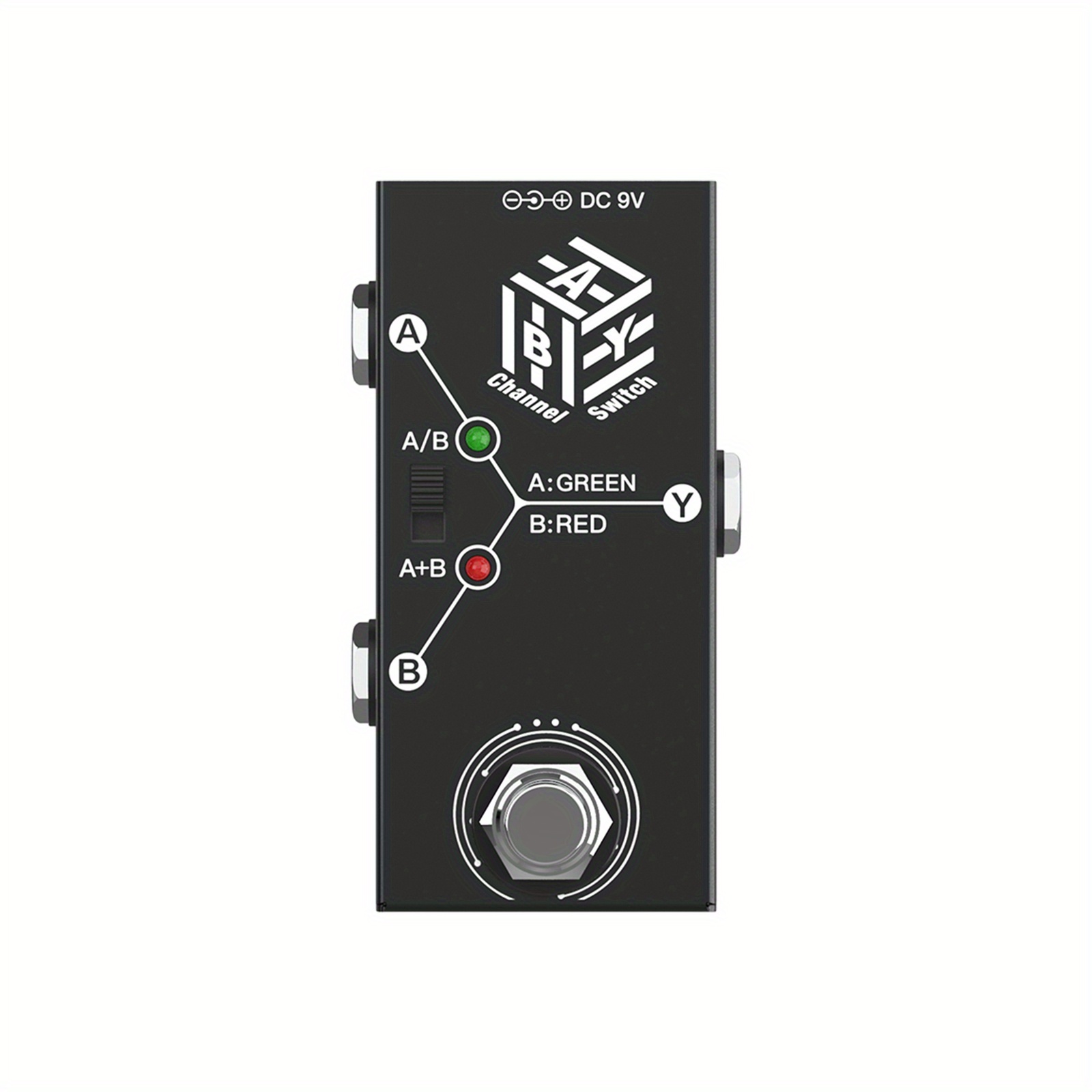 

Lixada Guitar Pedals Aby Box Ab Switch Guitar Bidirectional Metal Casing A/b Or A And B