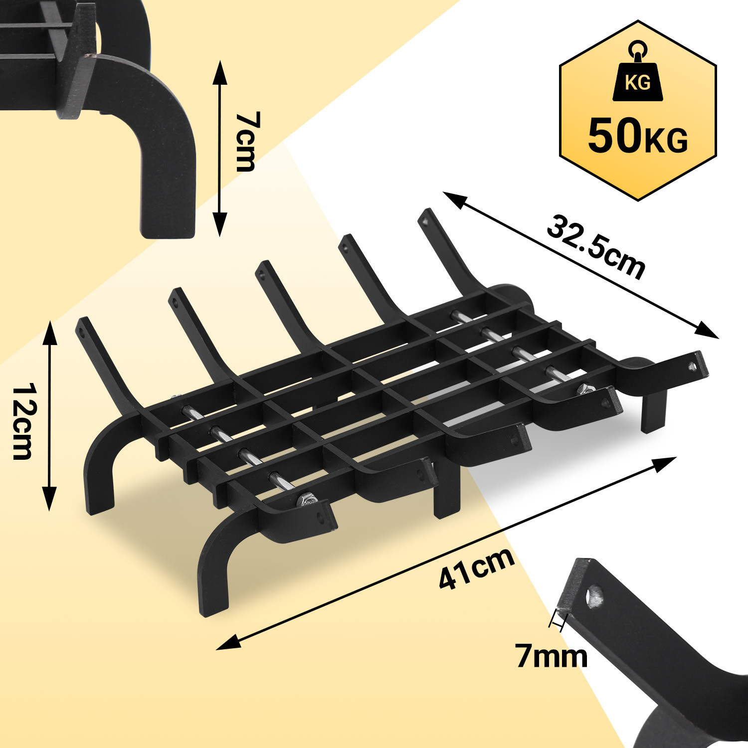 Fireplace Grates, Log Racks, Fire Grates, Built-in Fireplace Grates, Grates For Indoor And Outdoor Use
