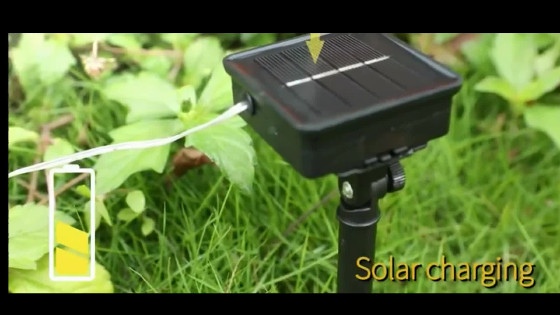 Solar String Light Led Cute Bee Solar Outdoor Lights - Temu