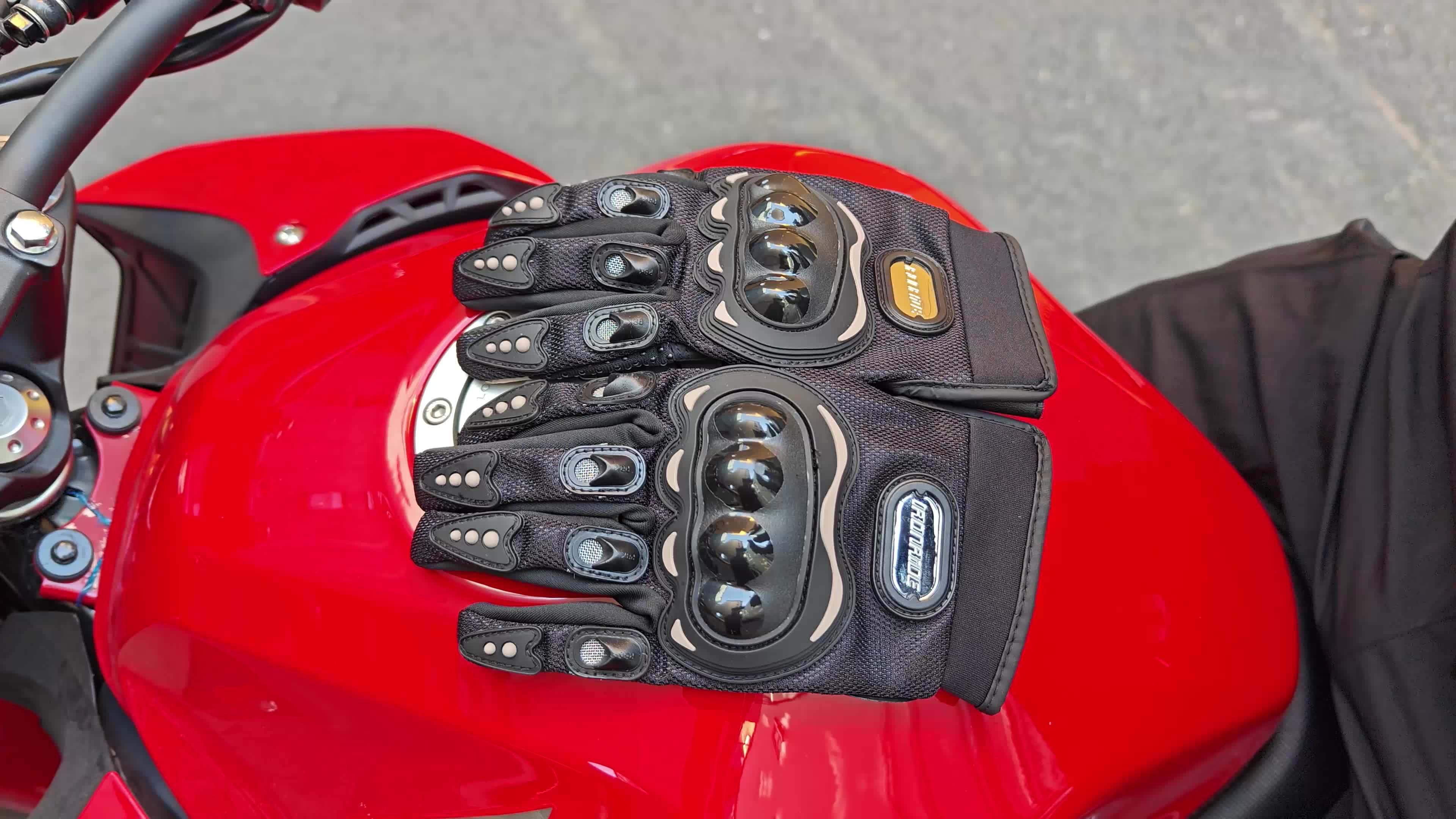 Guantes Moto Hombre Protección Motocross Pantalla Táctil M-x