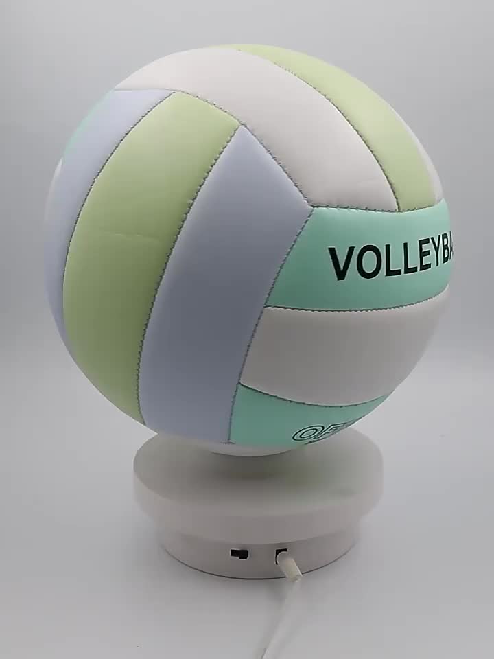 Pelota Volleyball Cocida Cuero Sintetico Inflada Volley