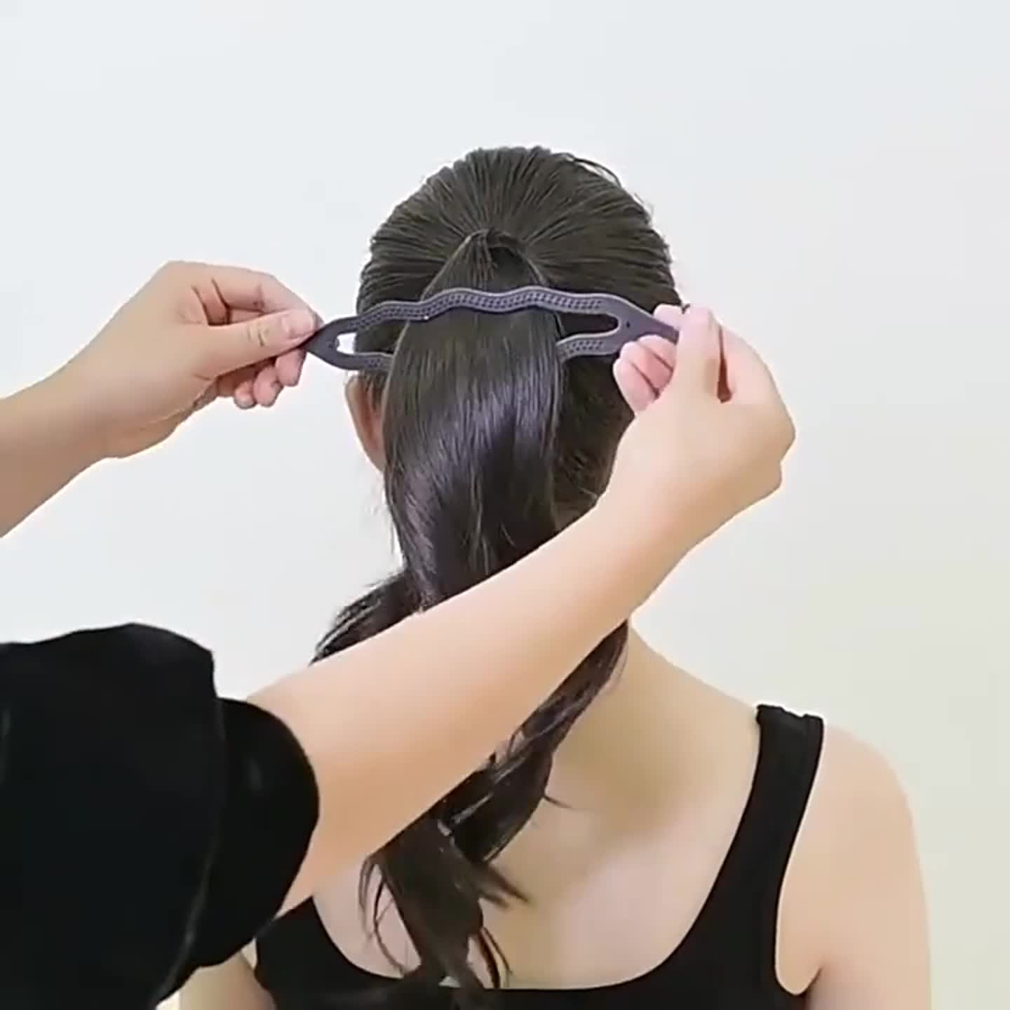 Hairstyle Braiding Tools Hair Flipper Pull Through Ponytail - Temu
