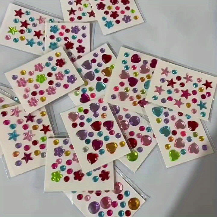 Rhinestone Stickers Crafts Self adhesive Gems Jewelry - Temu