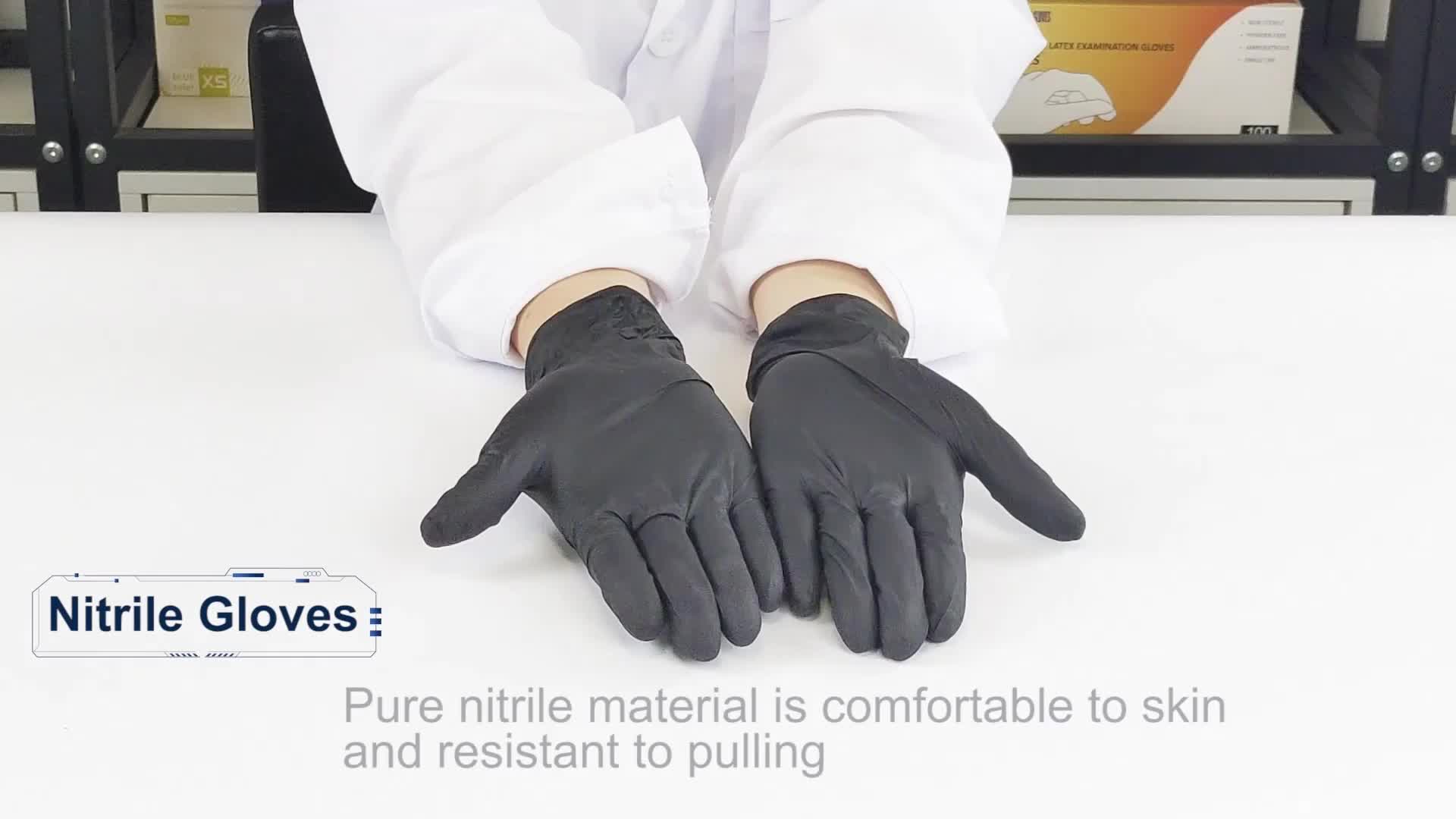 Comfy Package Purple Nitrile Disposable Gloves 5mil. Chemical Resistance,  Latex & Powder Free, Textured Fingertips Gloves - Temu