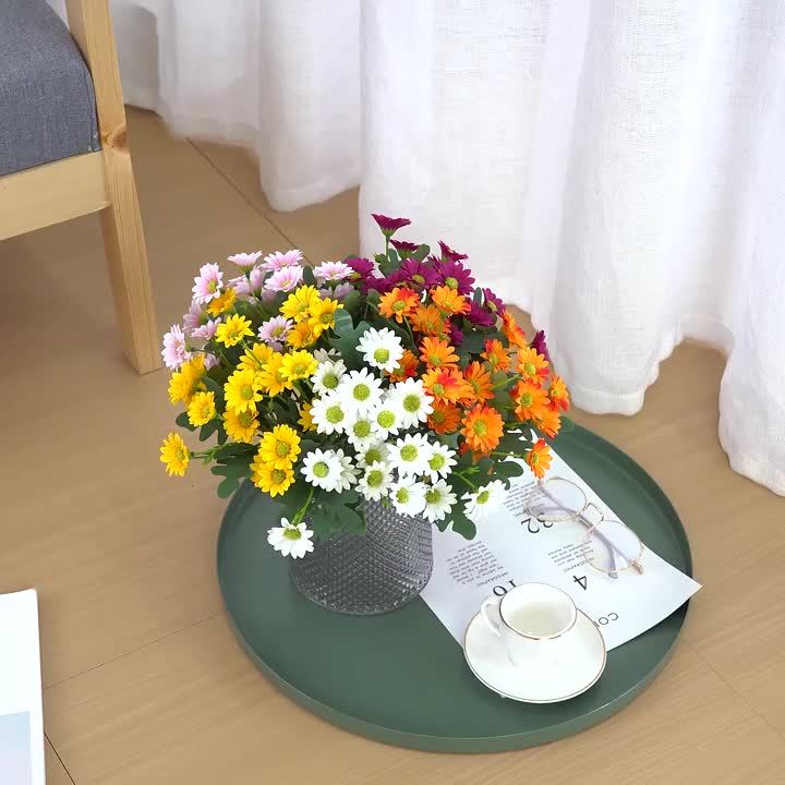 Simulation Chamomile Flower Bouquets With Small Daisies For - Temu