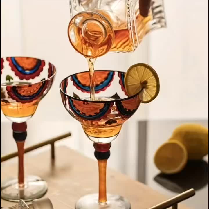 Ensemble Bordure à Sel Margarita GLOBLELAND - Plateau Bambou 24x14 Cm, Bol Inox, Pour Verres à Cocktail
