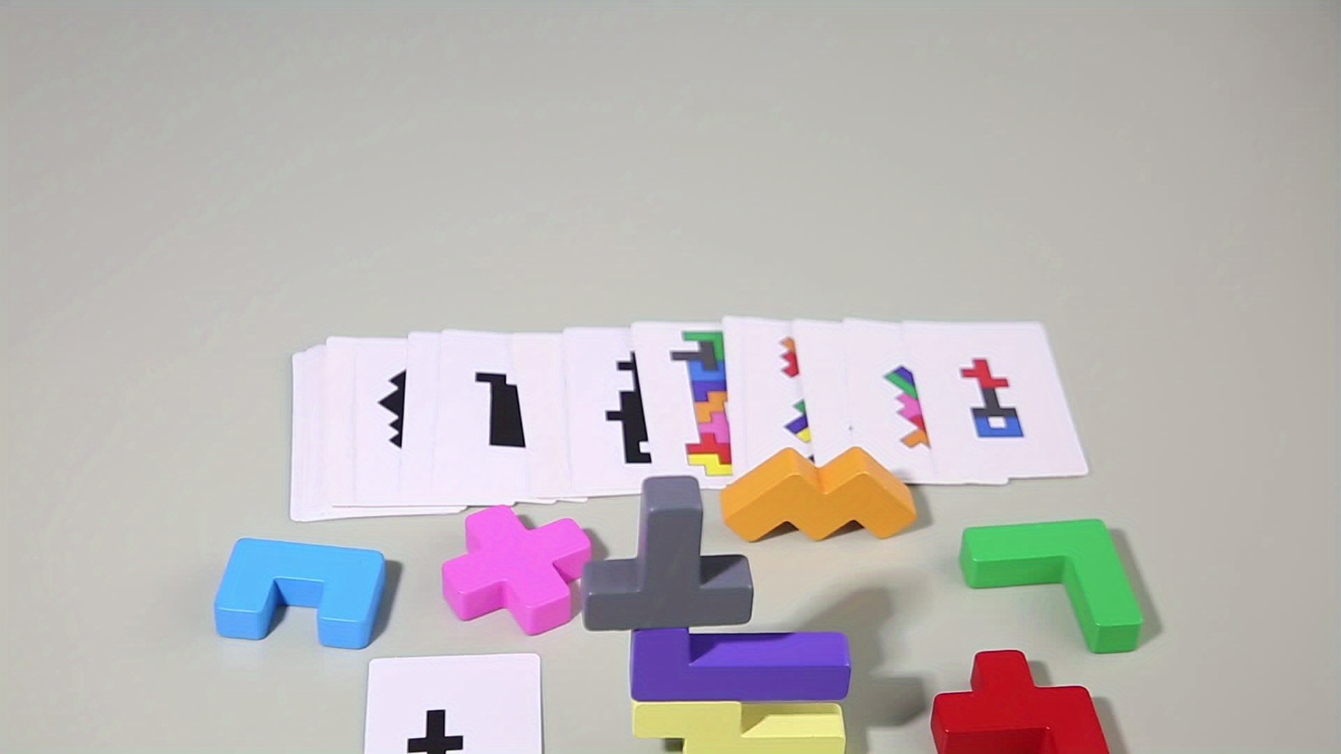 Shadow Guessing Game Balance Building Blocks Puzzle Toy