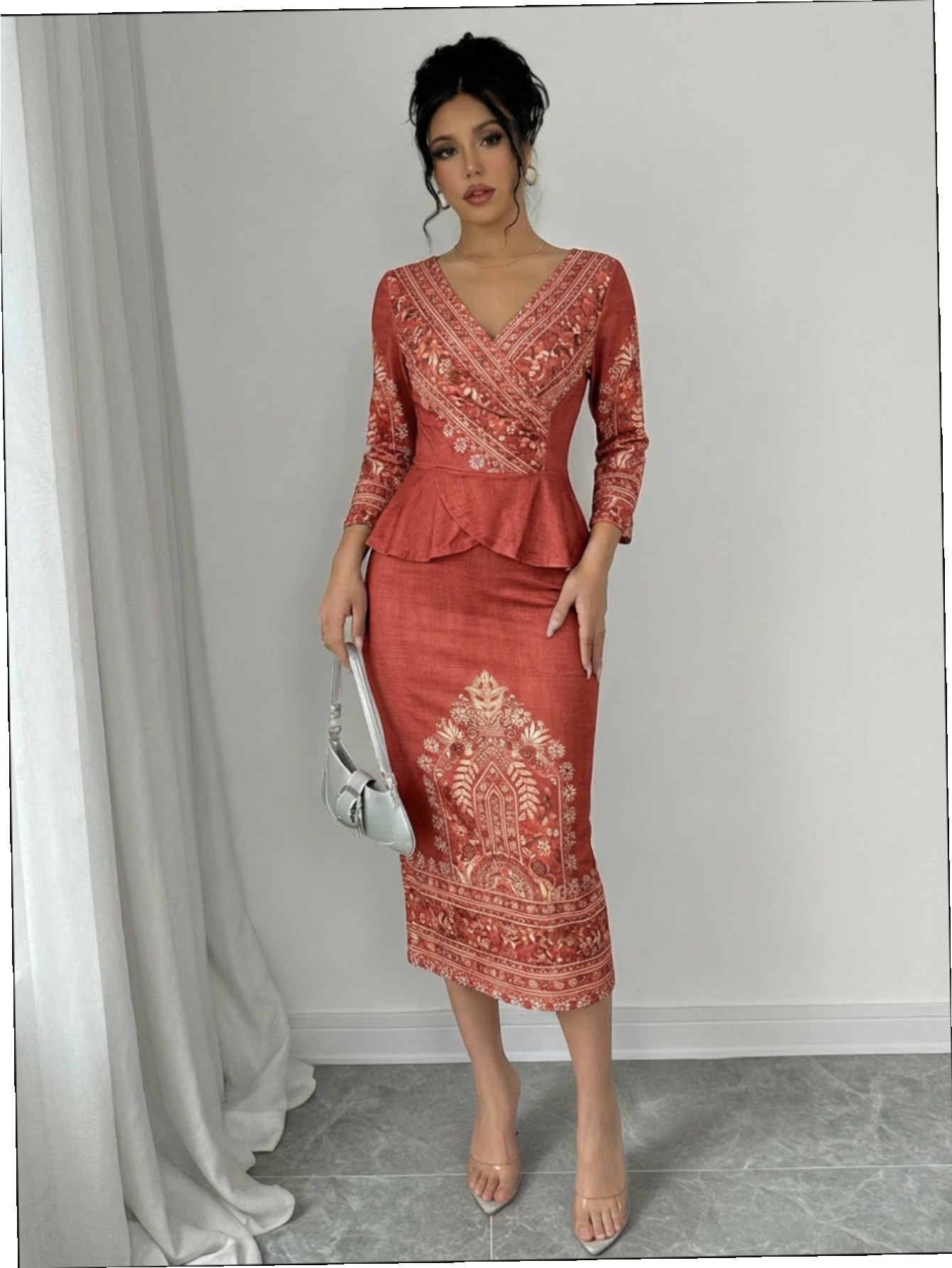 ethnic dress women sold on Temu United States