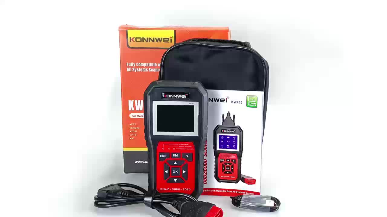 Scanner OBD2 Auto Mercedes Benz Konnwei KW460