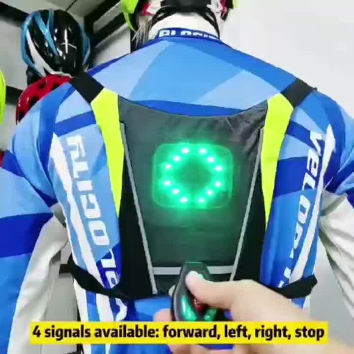 Chaleco Reflectante - Chaleco LED con Tiras Reflectantes y Correa Ajustable  - Alta Visibilidad para Motos de Carreras de Bicicletas Sincero Electrónica