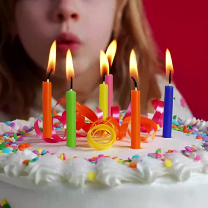 Delmkin 40 velas mágicas para fiestas de cumpleaños no se pueden soplar. :  : Hogar y cocina