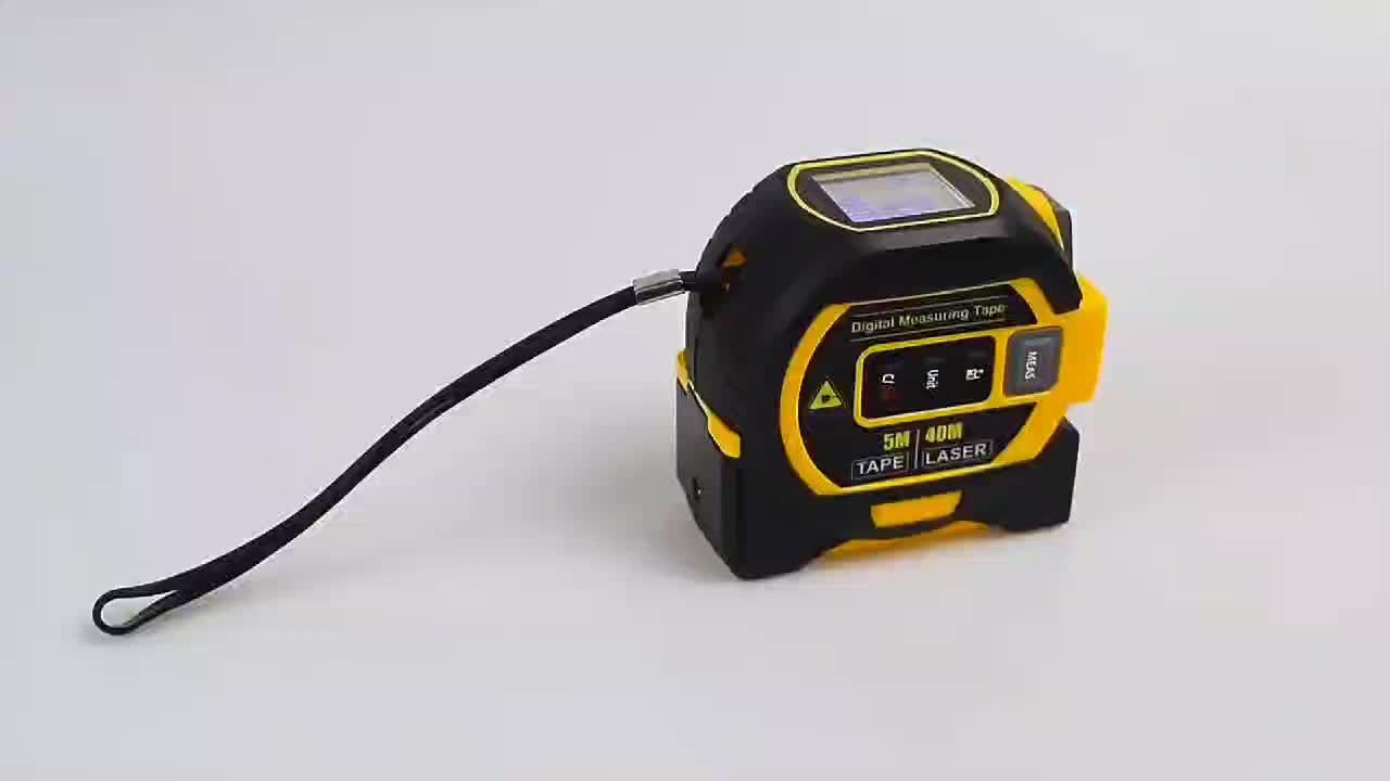 1 pièce ruban à mesurer laser ruban à mesurer numérique 3 en