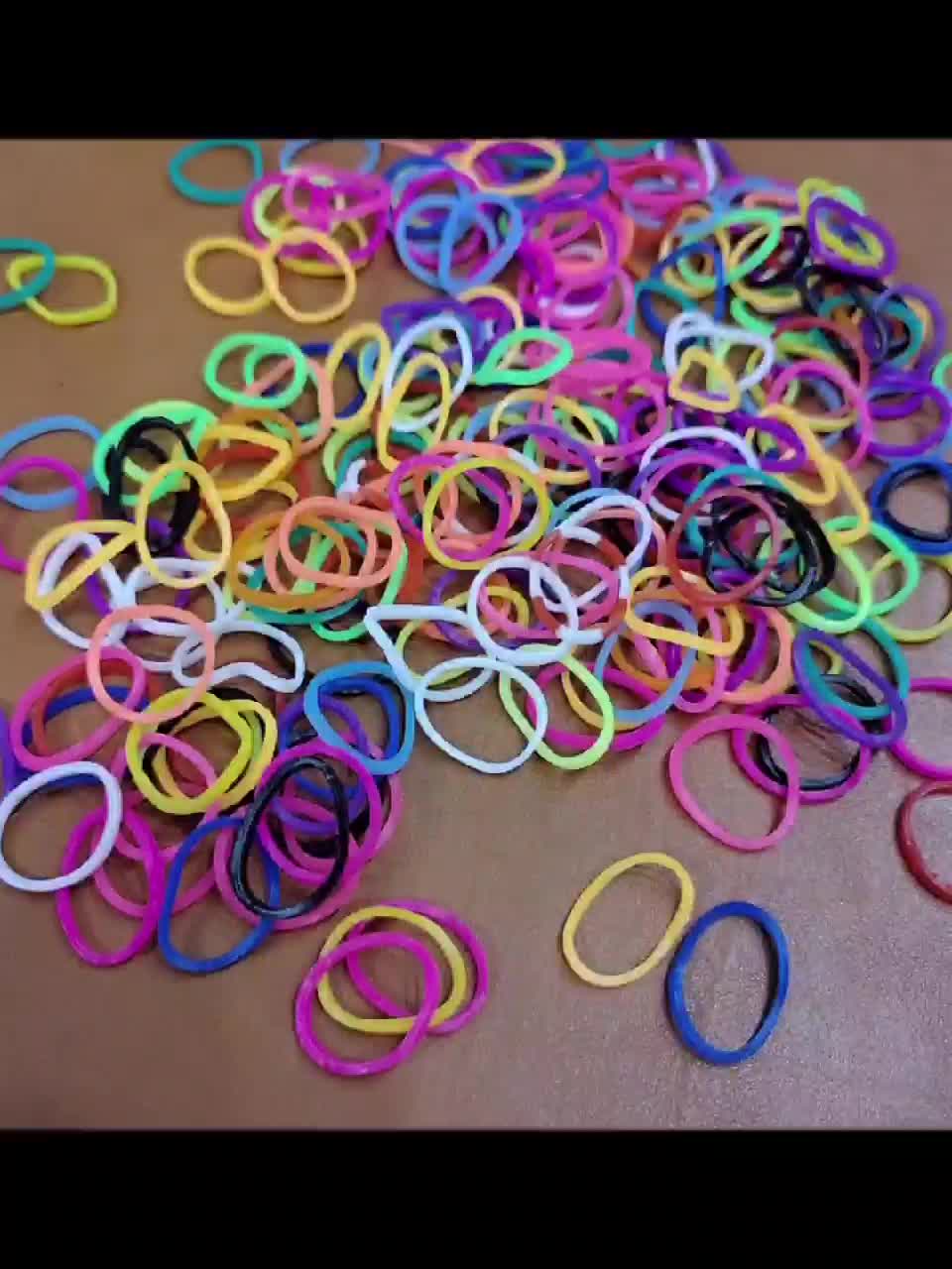 100pcs Multiple Color Mixed Mini Rubber Band Hair Rope Children's Headwear Accessories,Hair Products,Temu