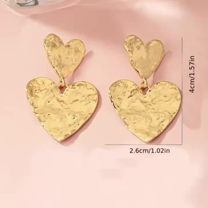 Heartbeat Dangle Earrings Drop & Dangle Sexy Fashionable Gift