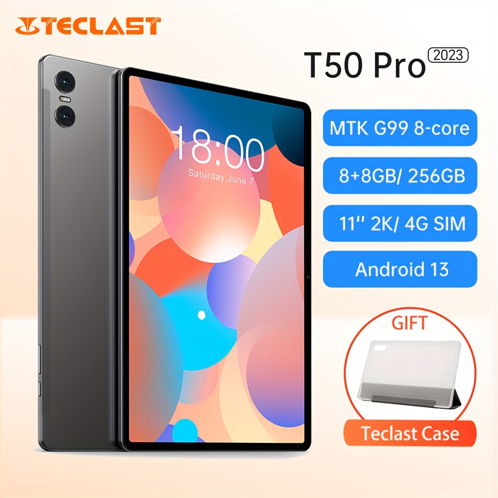TECLAST Tablet Android 12 T50 Gaming Tablets 11 Inch 8GB RAM+128GB