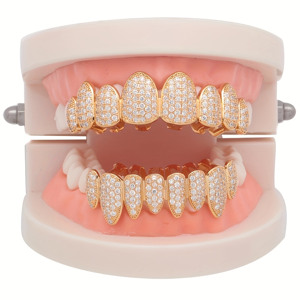 Grillz Teeth Diamond Set - Temu Chile