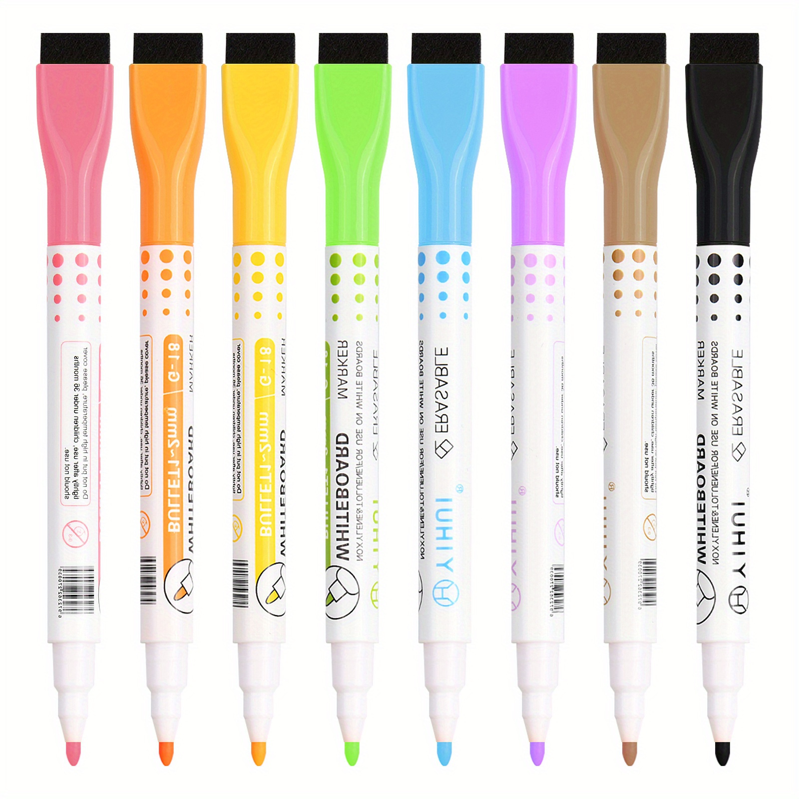 Bullet Tip Whiteboard Marker With Erase dry Erase Markers - Temu
