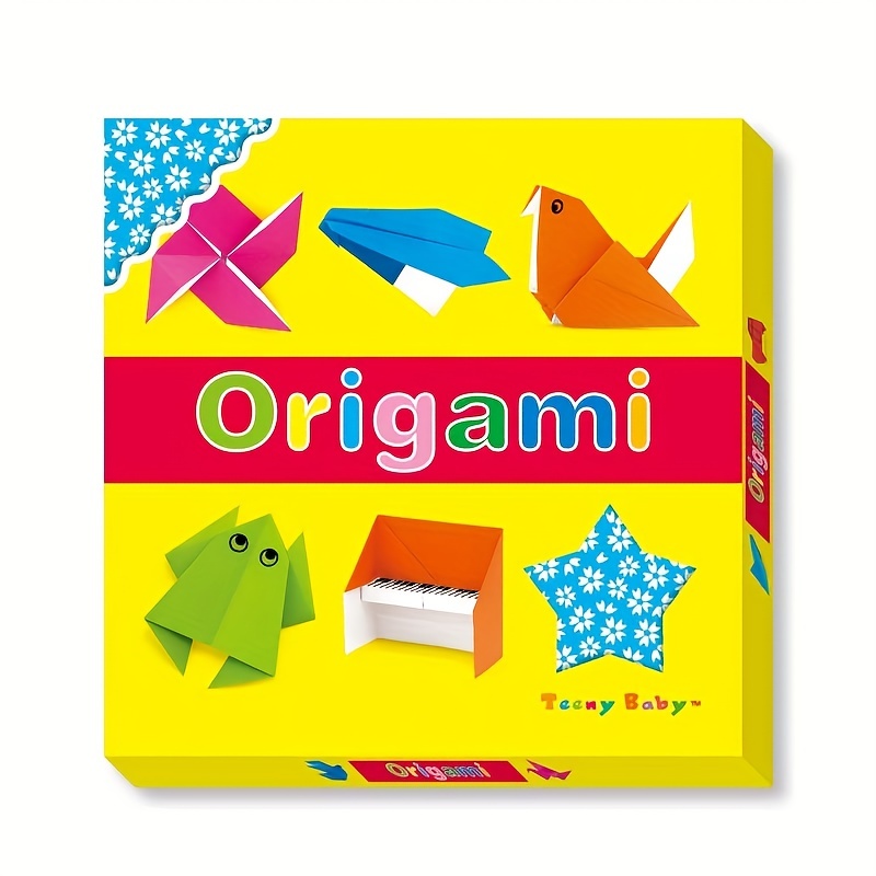 Sakura Pattern Origami 6x6 Paper Kit 50 Pages 8 Vivid Color - Temu