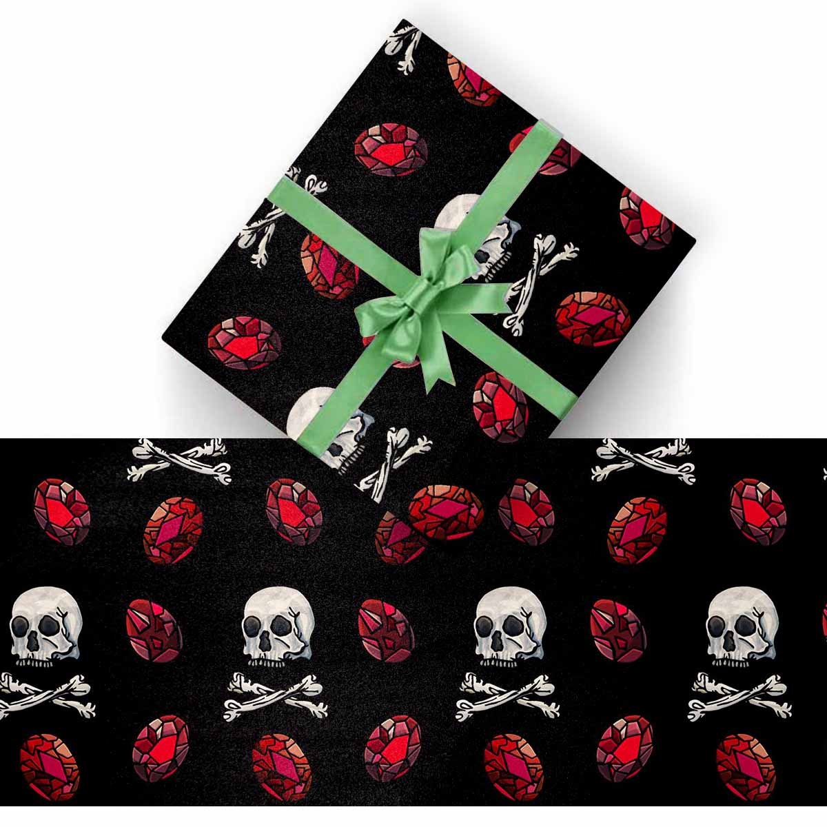 

-themed Wrapping Paper - 58" X 23" Roll, Birthdays, Christmas & Weddings, Gift Wrap For Couples