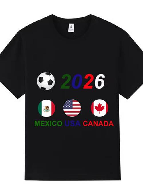 bulk buy china wholesale logo football t canada mexico flags casual crew neck regular season print