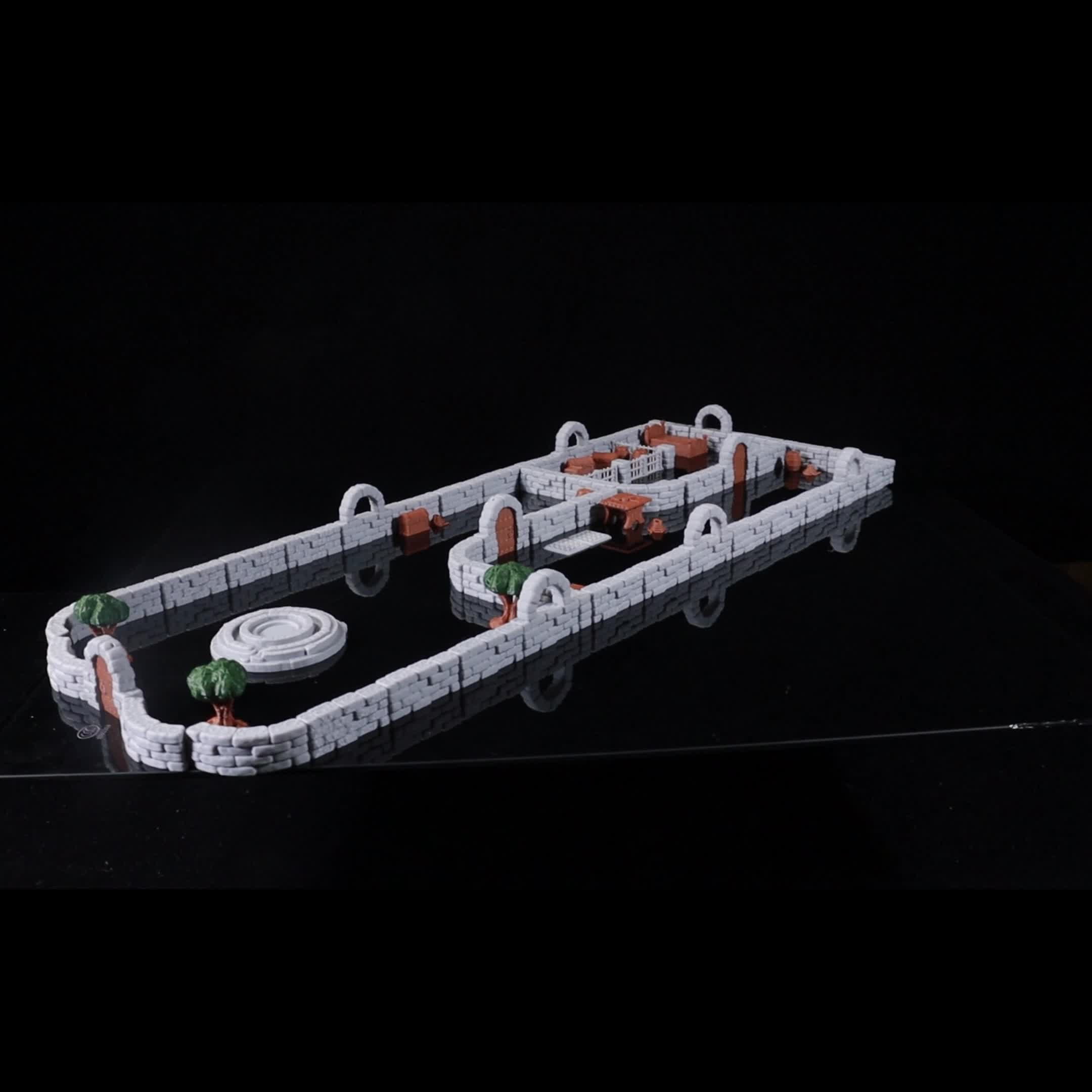 Expandable Modular Terrain Set for RPGs