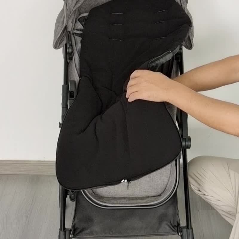 Universal Thickened Polyester Stroller Footmuff Attachment