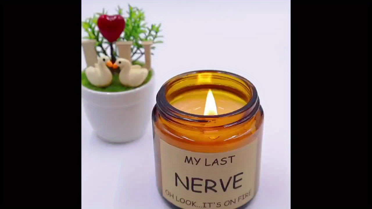  Birthday Gifts for Women, Funny Gifts for Best Friend, Mother's  Day Gifts, My Last Nerve Candle, Funny Candles for Women Men, Gifts for  Mom, Him, Her, BFF, Girlfriend, Sister, Lavender Scented