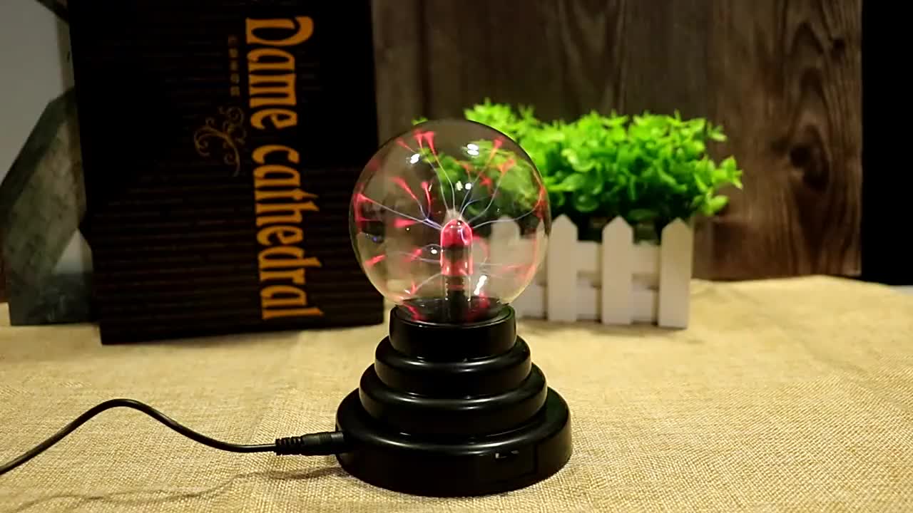 Static Electricity Globe Electric Lighting Ball plasma Ball - Temu