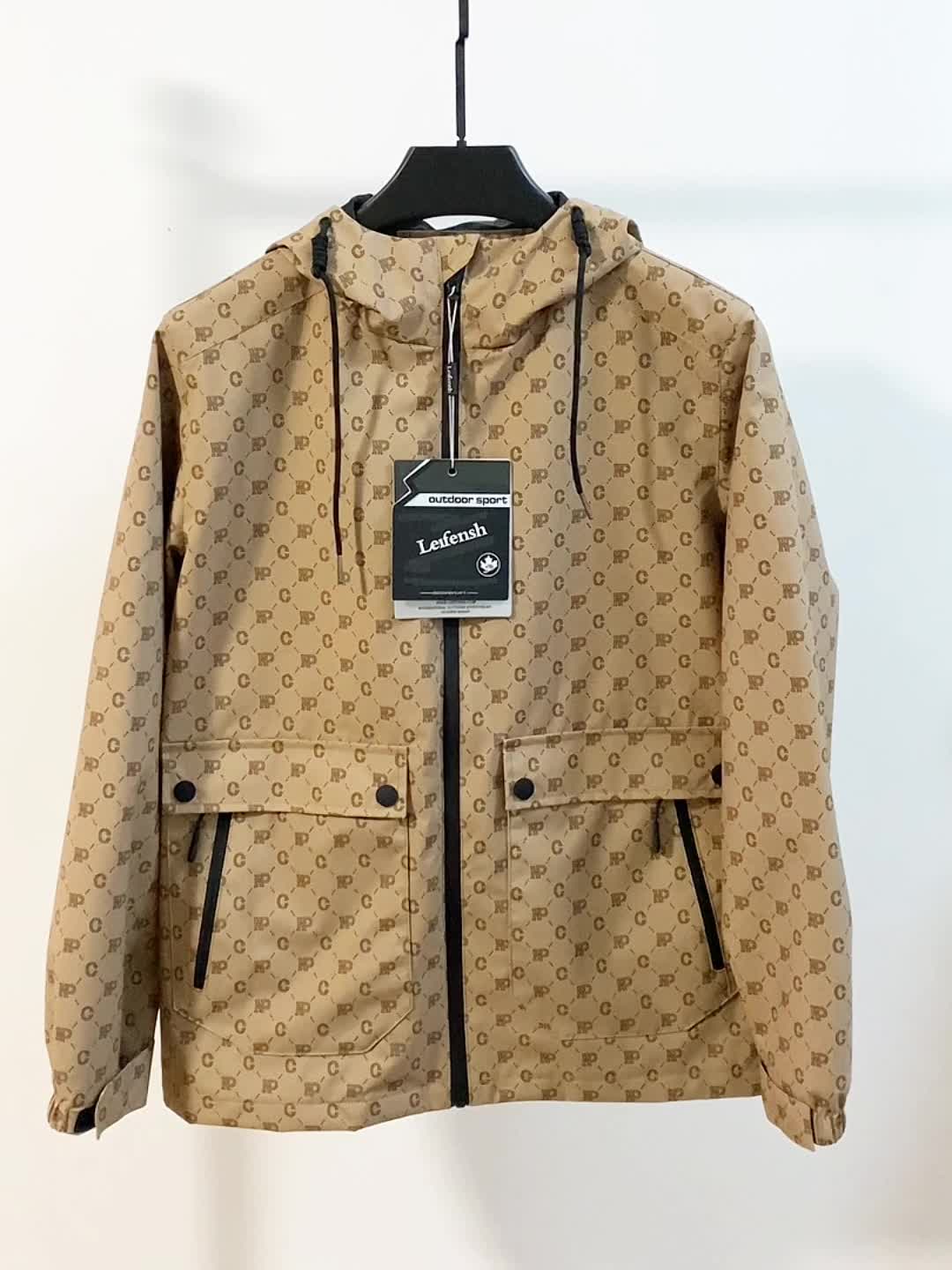 Chaqueta Cortavientos Ligera Primavera Otoño Hombre Chaqueta - Temu Mexico