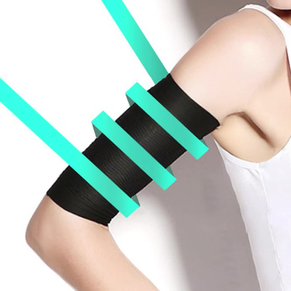 2 Pieces Slimming Arm Sleeve Calories Off Slimming Arm Contouring Massager  Fat Burning Running Arm Heater Sleeve Wrapping Slimming Slimming Slimming