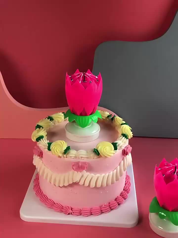 cake with lotus flower｜TikTok Search