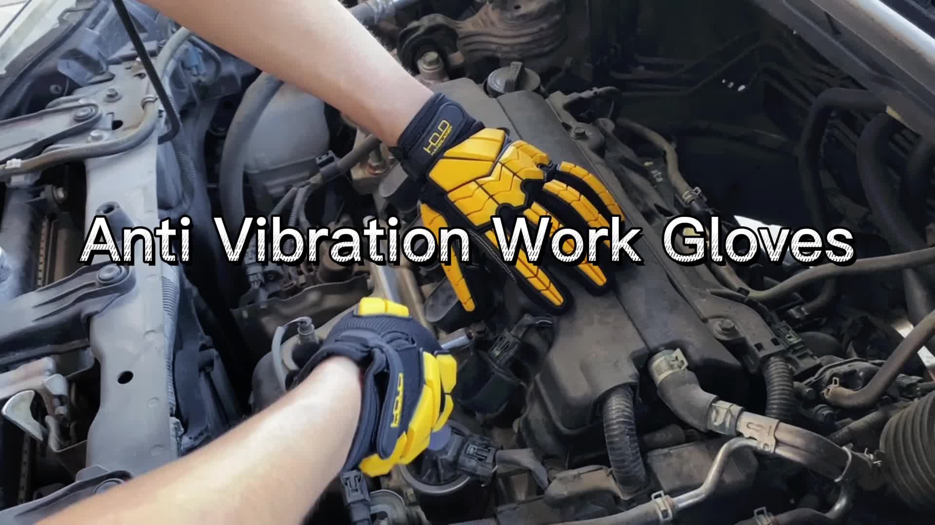 Anti Vibration Gloves Sbr Padding Tpr Protector Impact - Temu