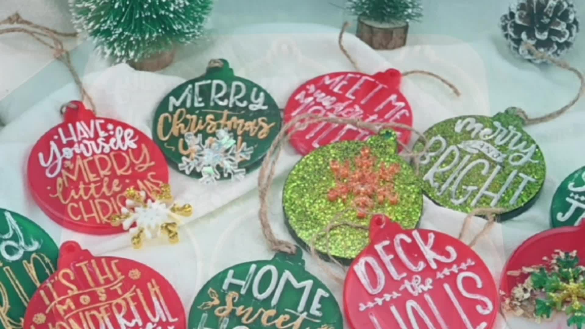 Christmas Ornament Resin Molds – Let's Resin