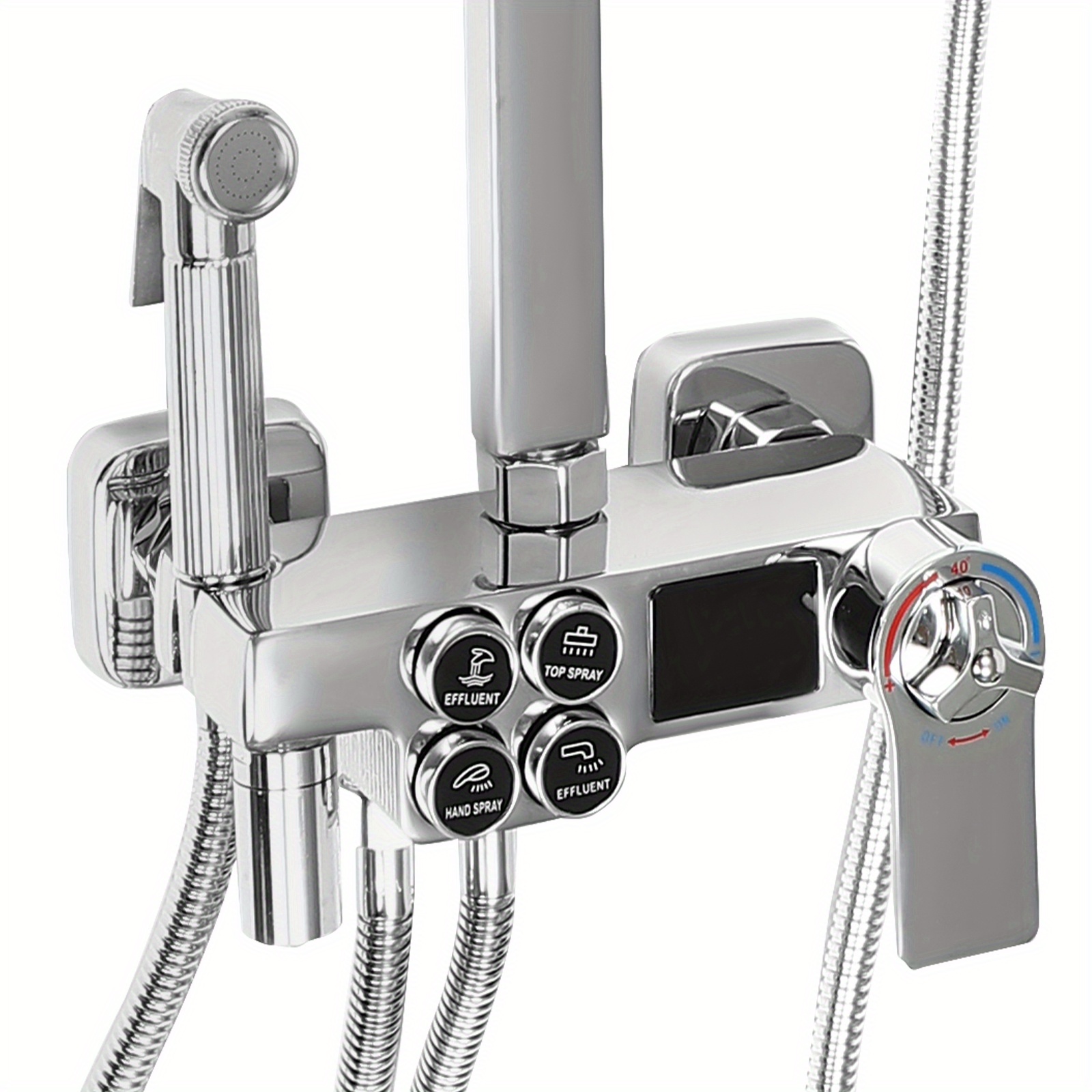 Shower Faucet Rain Shower Shower Head Shower System Wall Mounting Bathrooms Shower Fittings Shower System With Shower Accessories Showerheads Shower Sets