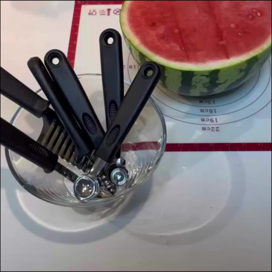 6Pcs Cup Slicer Reusable Fruit Slicer with Stainless Steel Blade